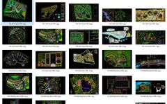 Tổng Hợp 14 File CAD Cảnh Quan